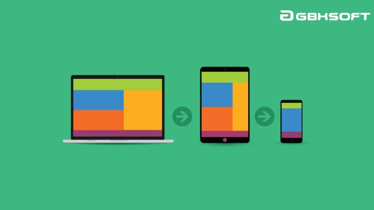 Responsive design - different screen sizes - from gbksoft