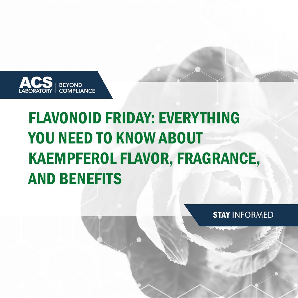 Flavonoid Friday Everything You Need to Know About Kaempferol Flavor, Fragrance, and Benefits