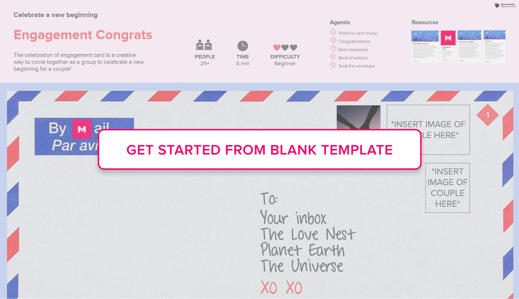 Celebration template | Mural