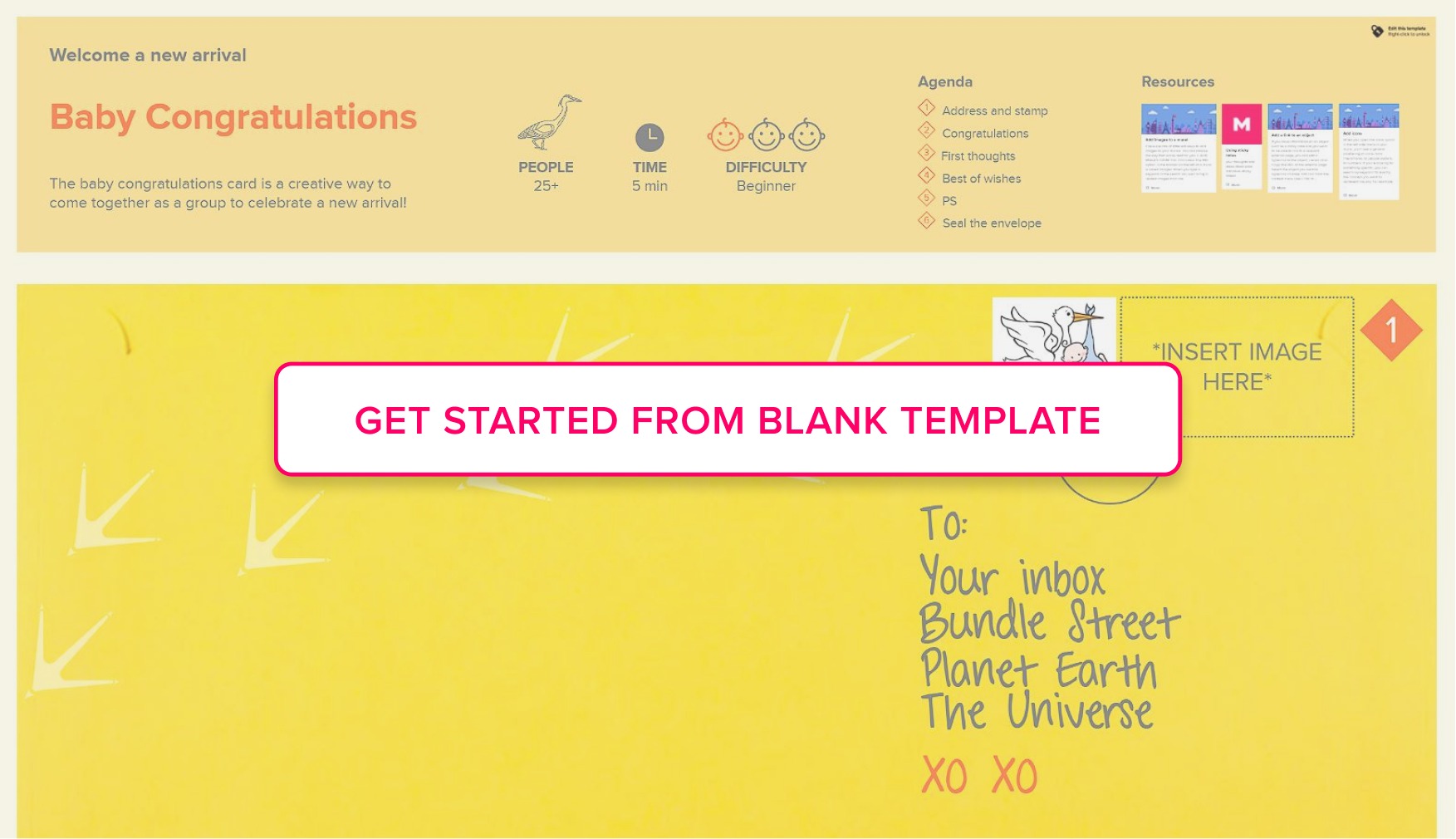 Celebration template | Mural