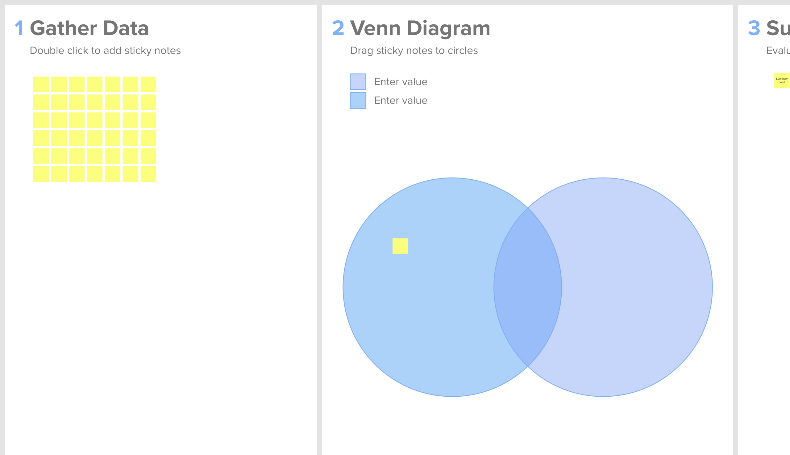 Venn Diagram Template Mural