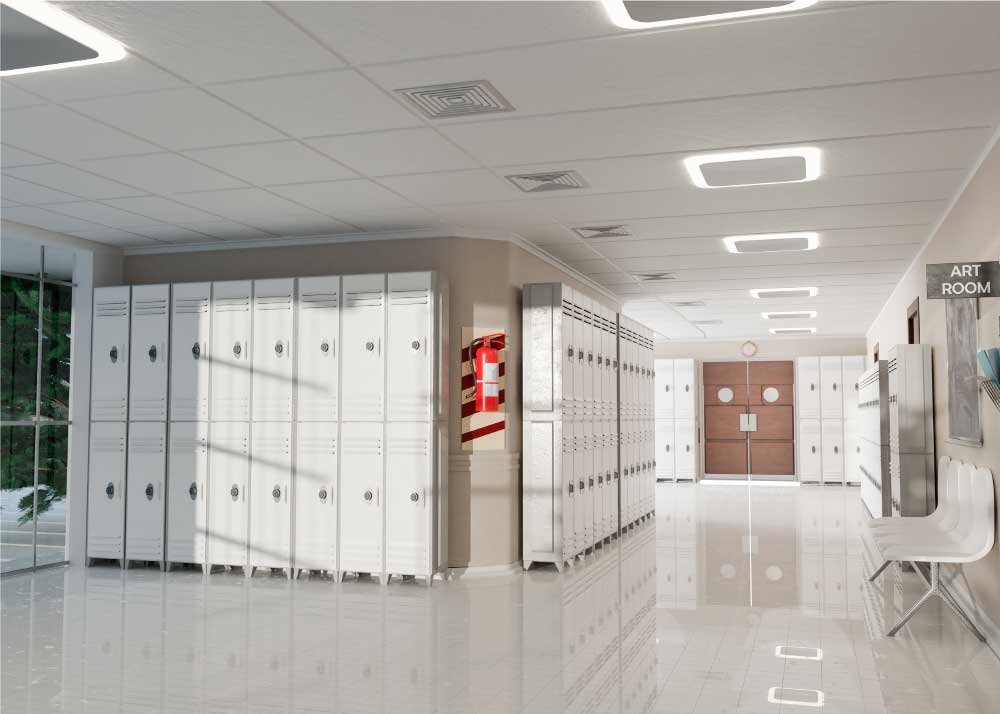 Campus of a modern university