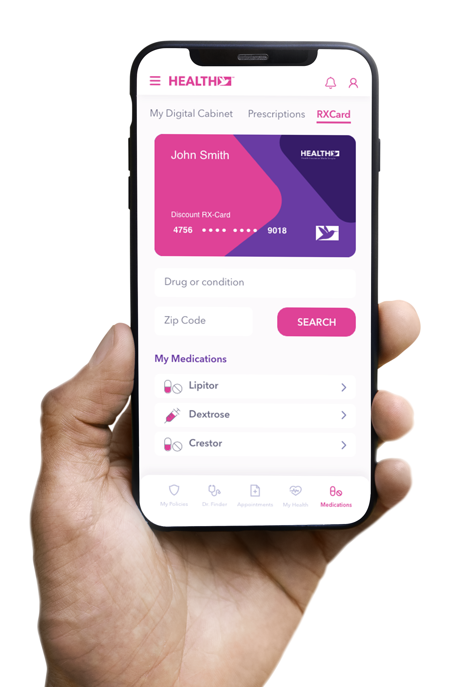 Health insurance app
