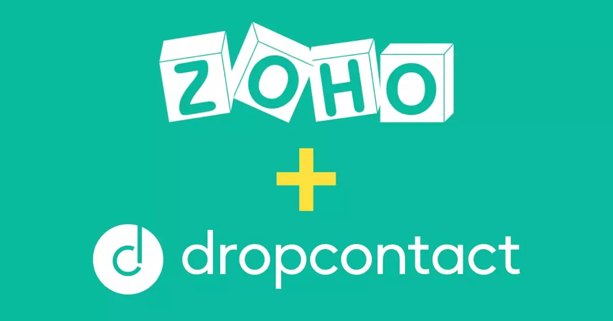 Enrich your leads from Zoho CRM with Dropcontact & Zapier