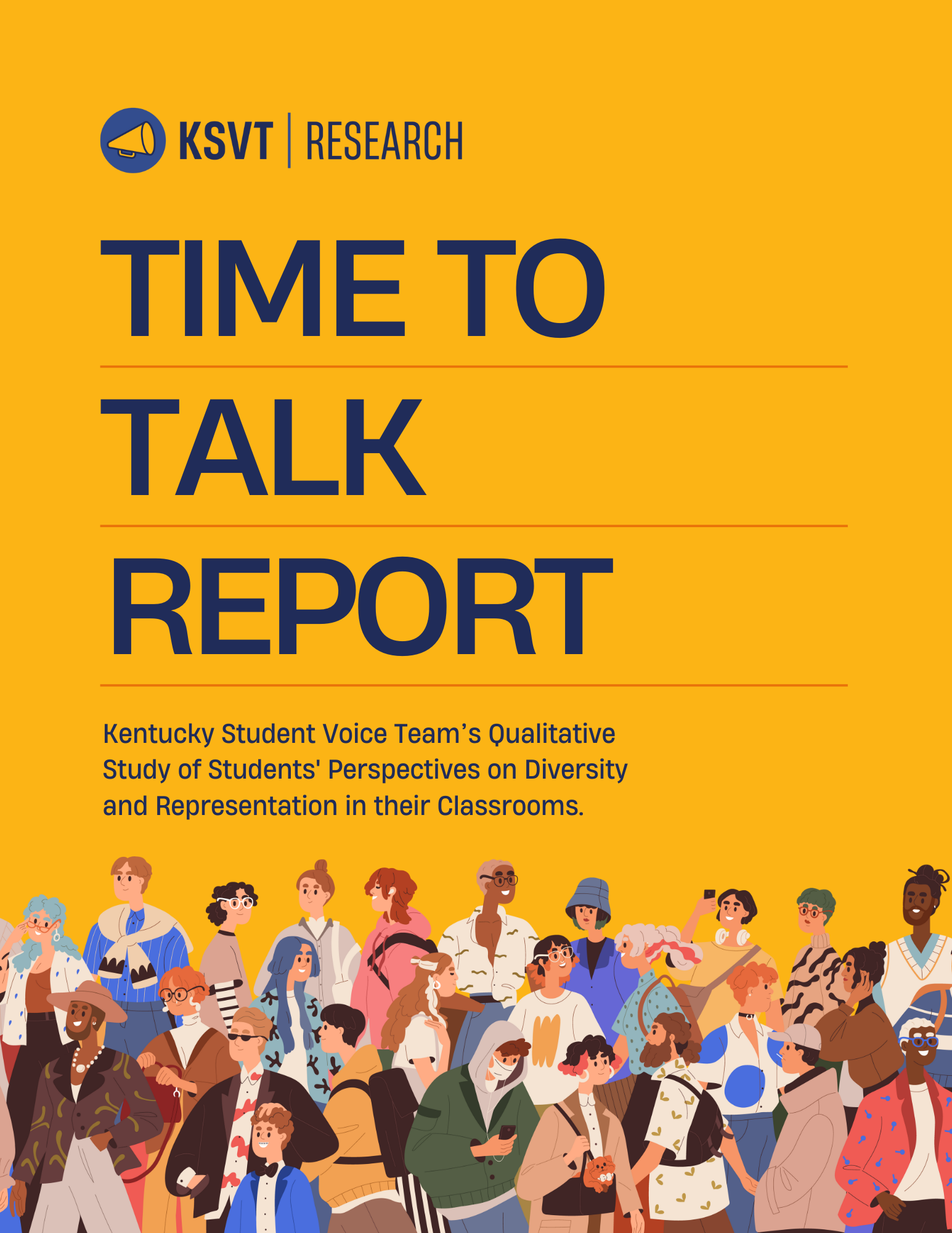 Time to Talk Research Report Cover Graphic