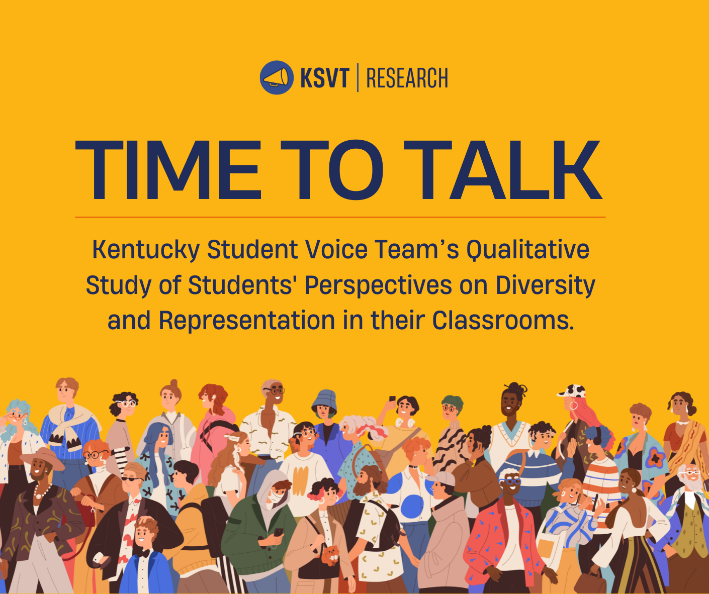 Time to Talk Report Cover Graphic