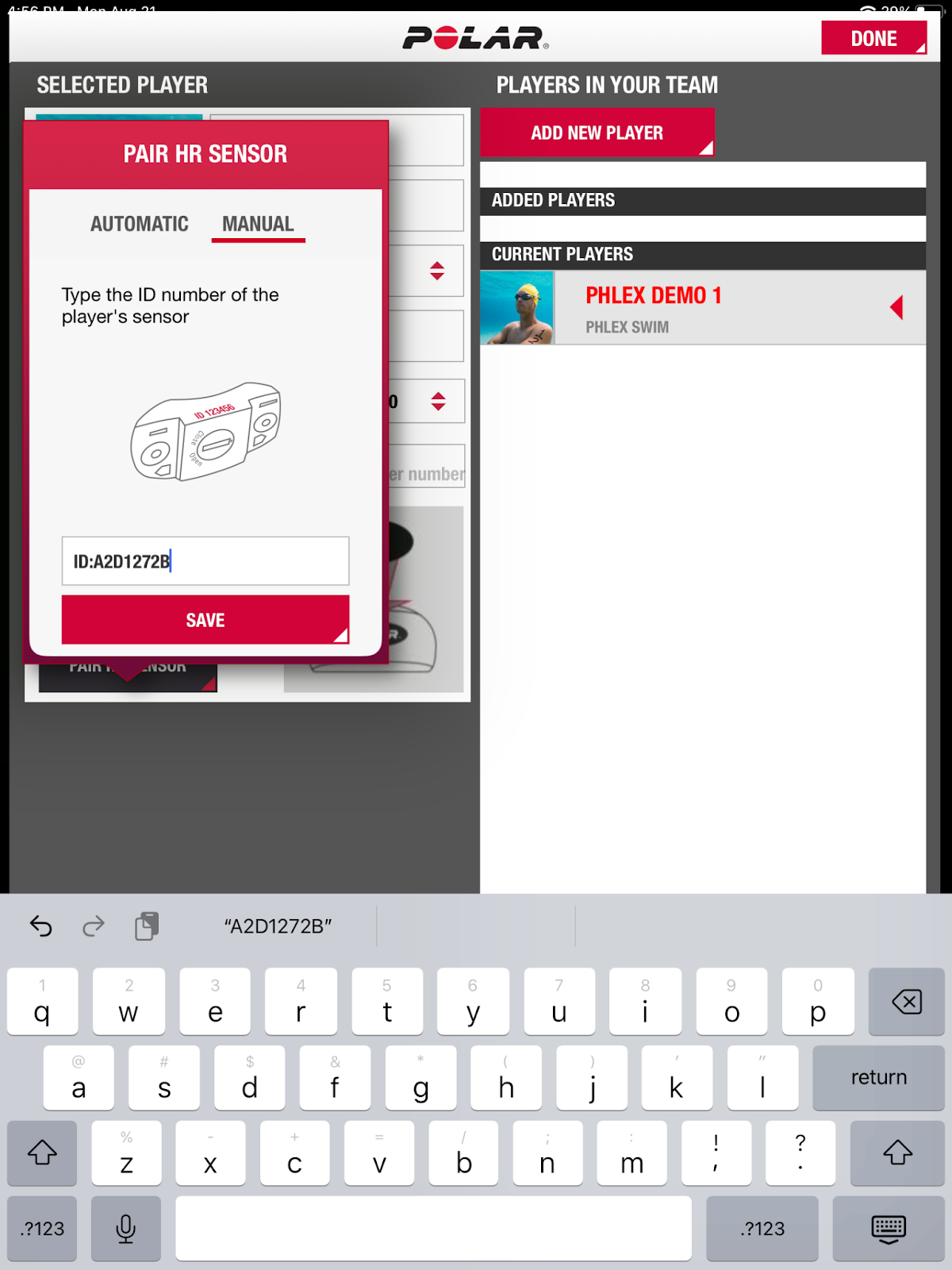 Polar Verity Sense  How to pair your sensor with training apps