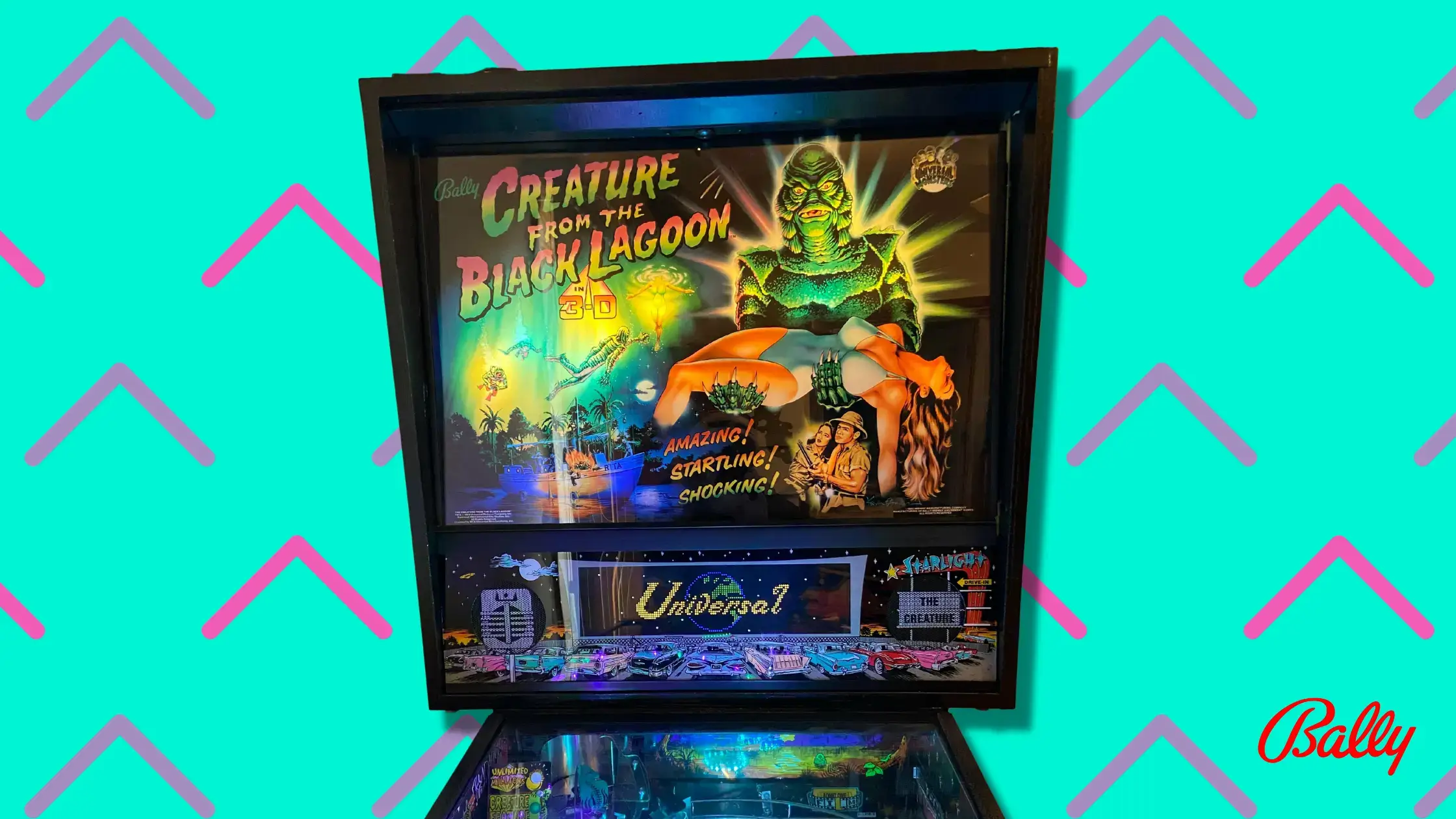 Creature from the Black Lagoon (1992) Pinball Machine by Bally ...