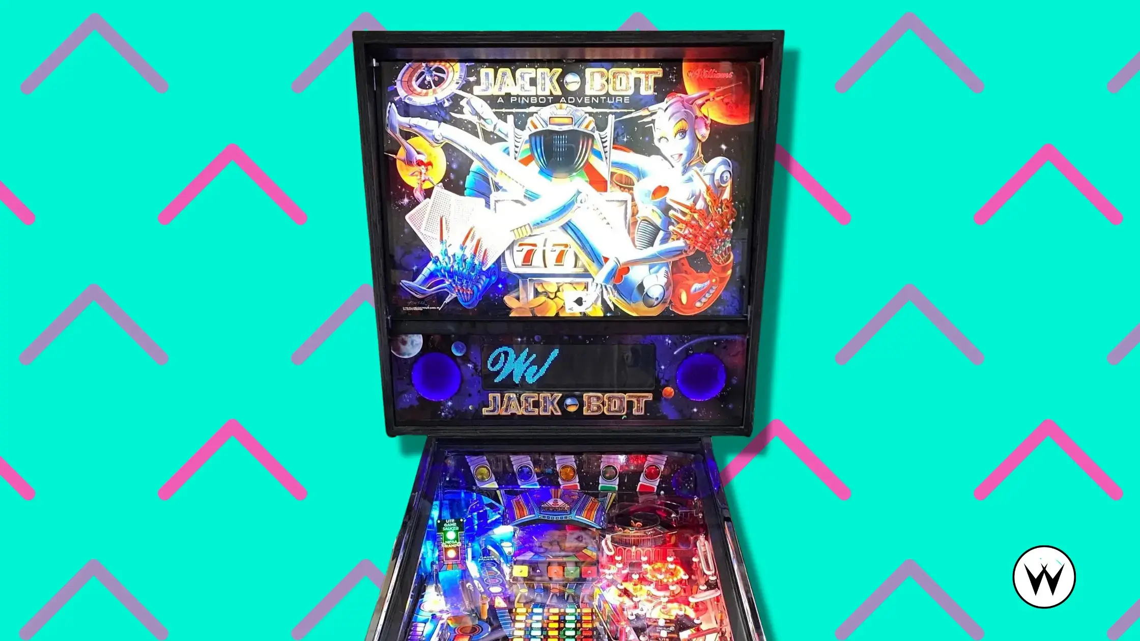 Jack•Bot (1995) Pinball Machine by Williams Electronic Games Inc.