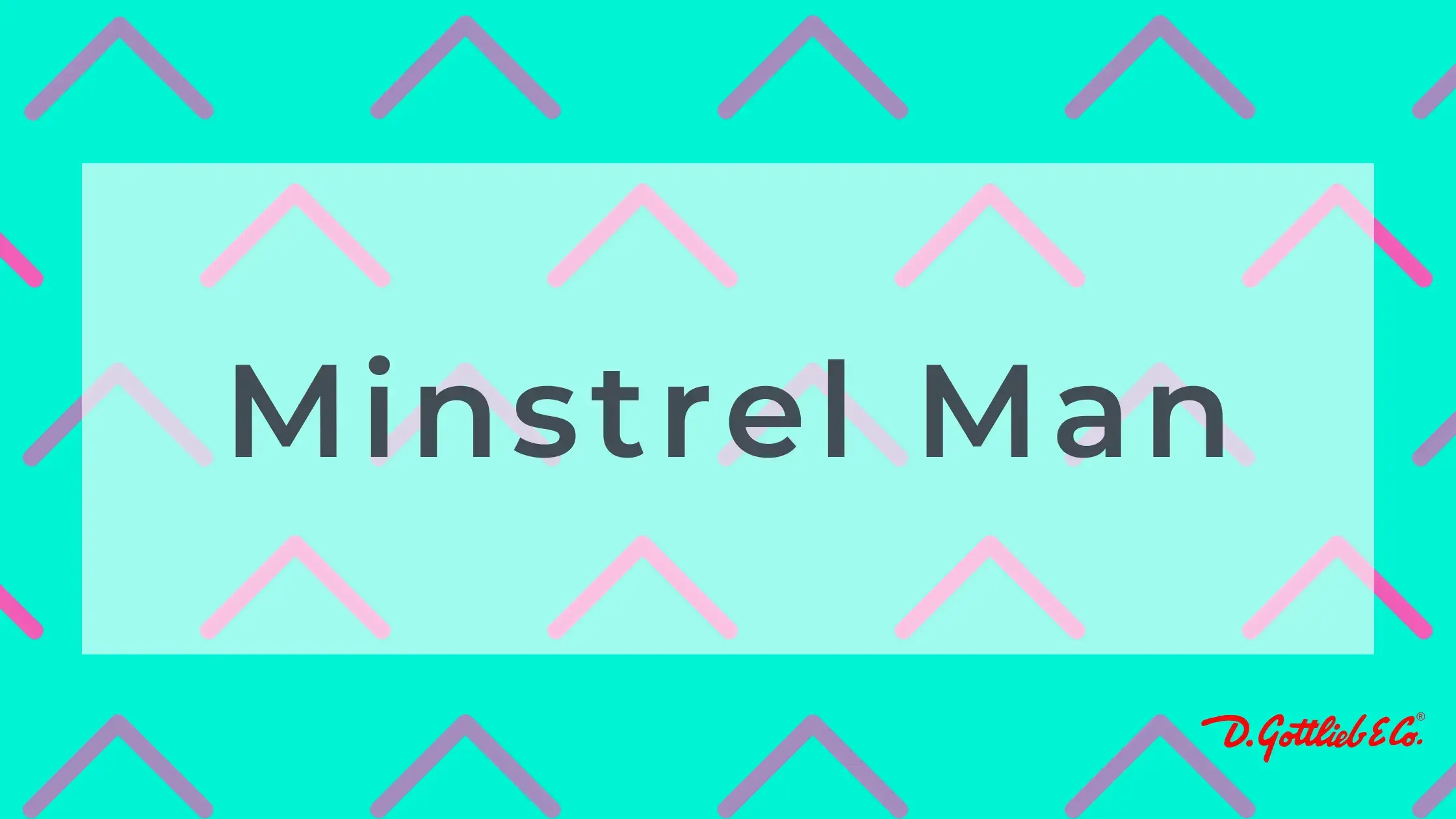 Minstrel Man (1951) Pinball Machine by D. Gottlieb & Co.