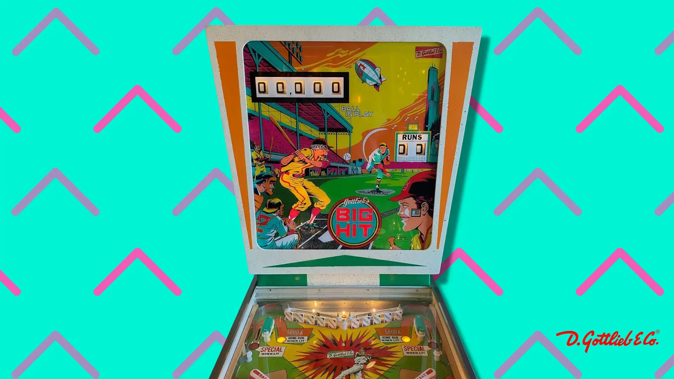 Big Hit 1977 Pinball Machine By D Gottlieb Co 