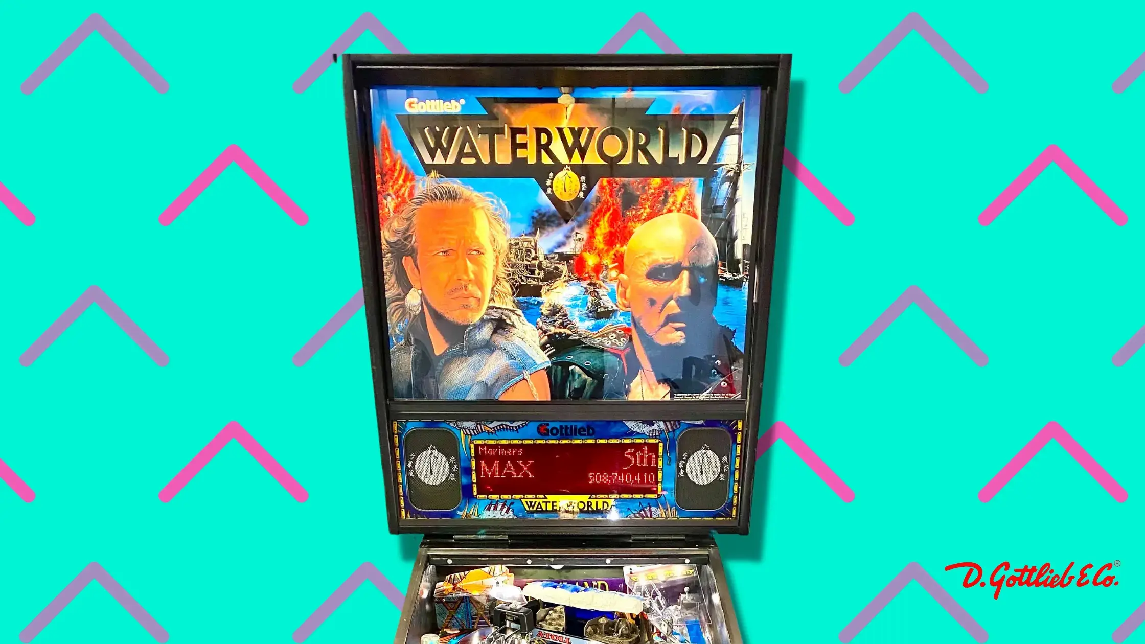 Waterworld (1995) Pinball Machine by D. Gottlieb & Co.