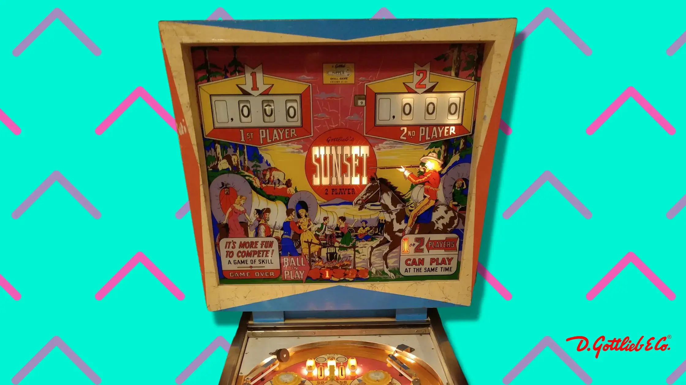 Flipper Gottlieb Lillers 62190 Jeux - Jouets