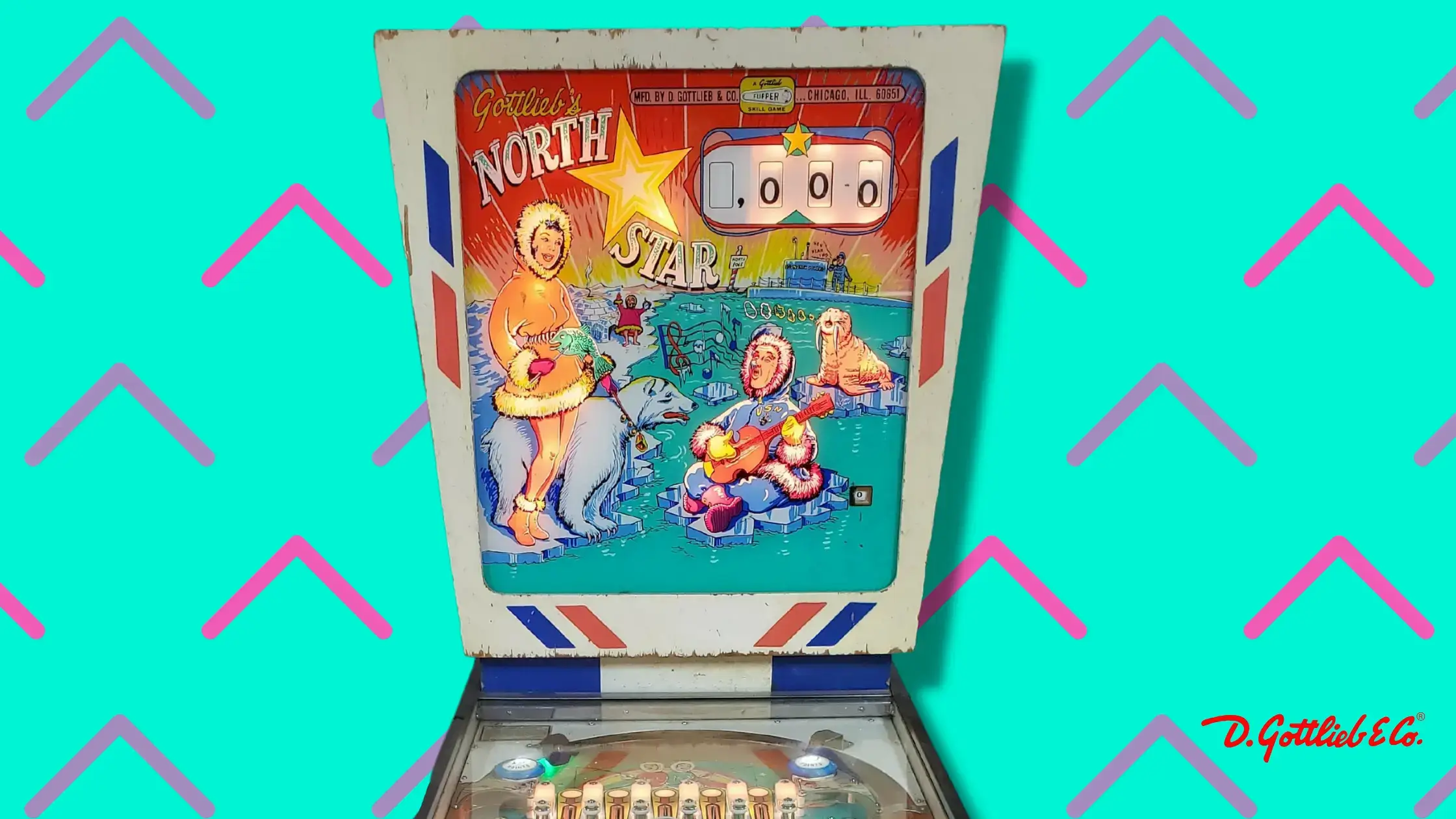 North Star (1964) Pinball Machine by D. Gottlieb & Co.