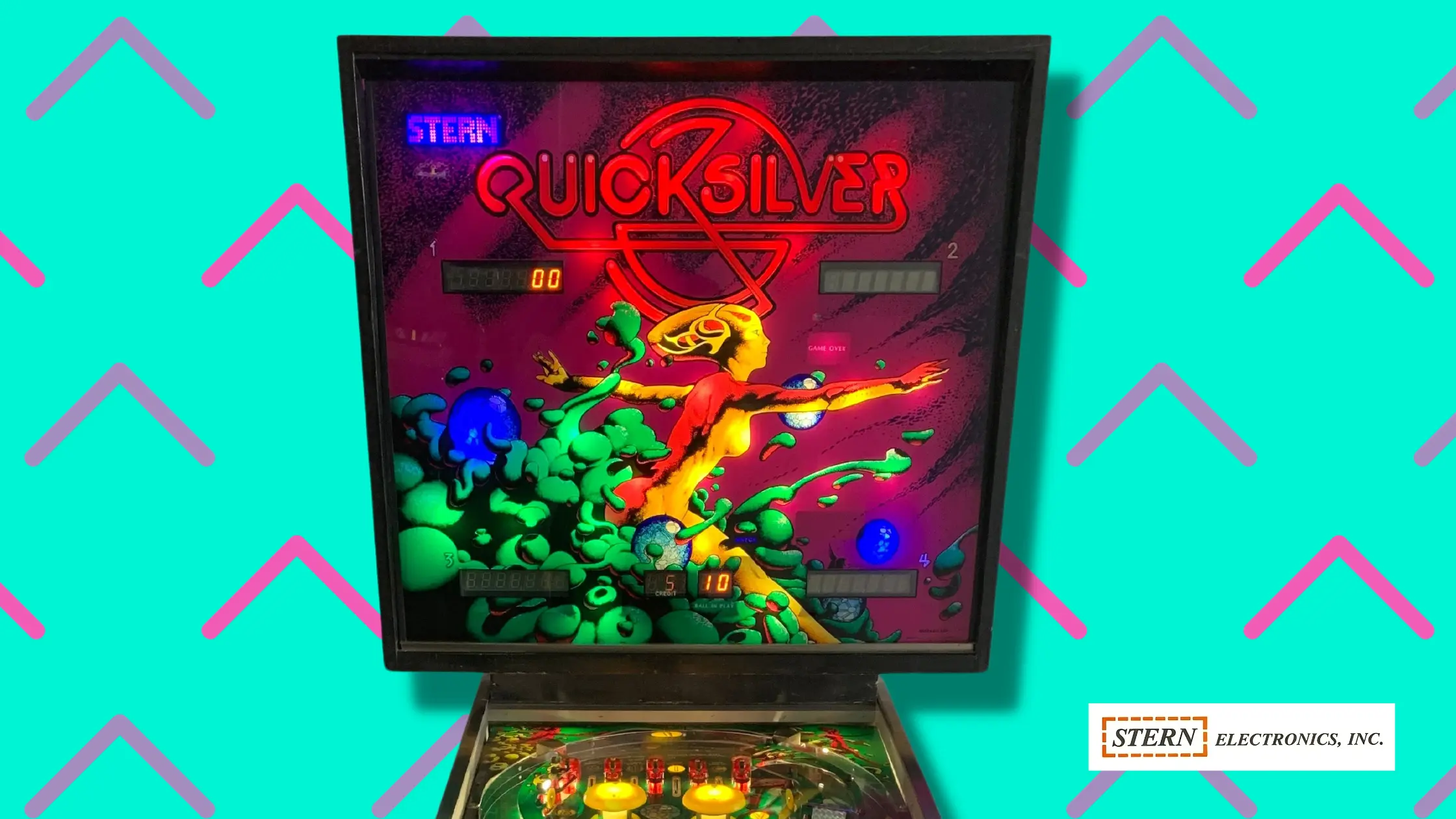 Quicksilver (1980) Pinball Machine by Stern Electronics