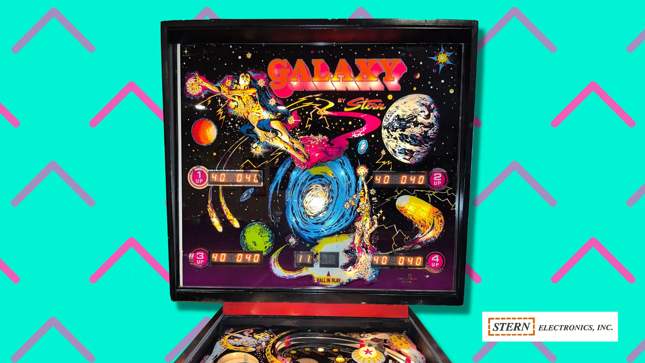 Galaxy (1980) Pinball Machine by Stern Electronics