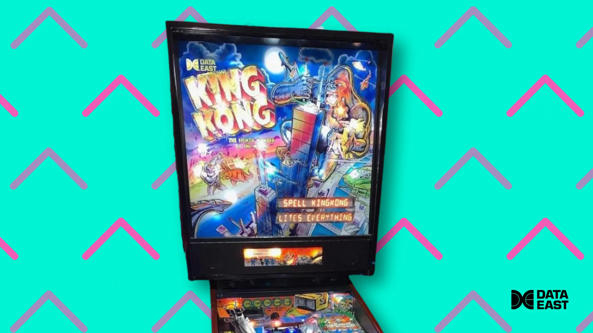 King Kong (1990) Pinball Machine by Data East USA Inc.