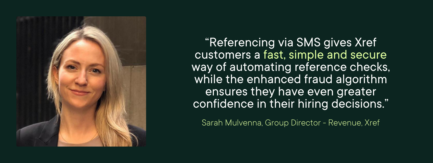 Xref reduces time to hire with updated SMS functionality