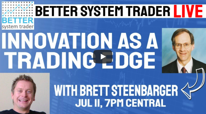 “Innovation as a trading edge’
