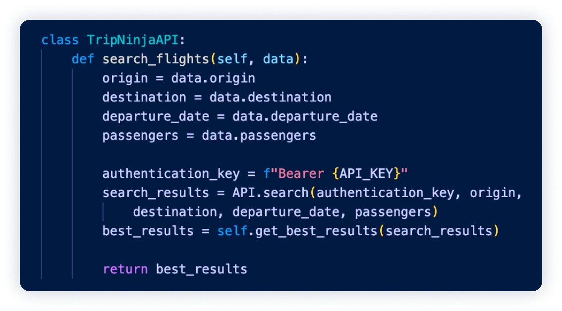 Trip Ninja Flight Search Api For Otas