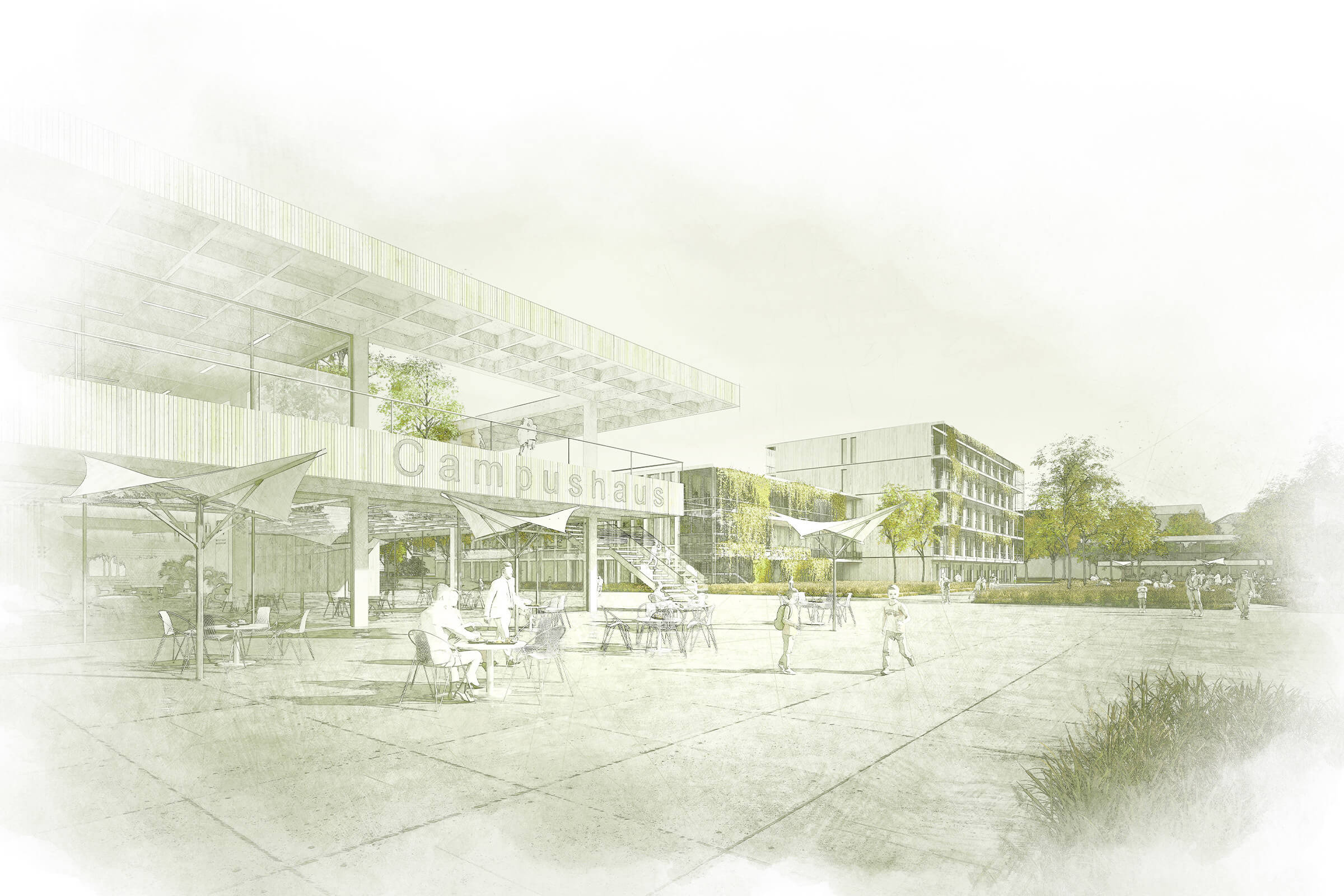 School Campus WillyHellpachSchool in Heidelberg