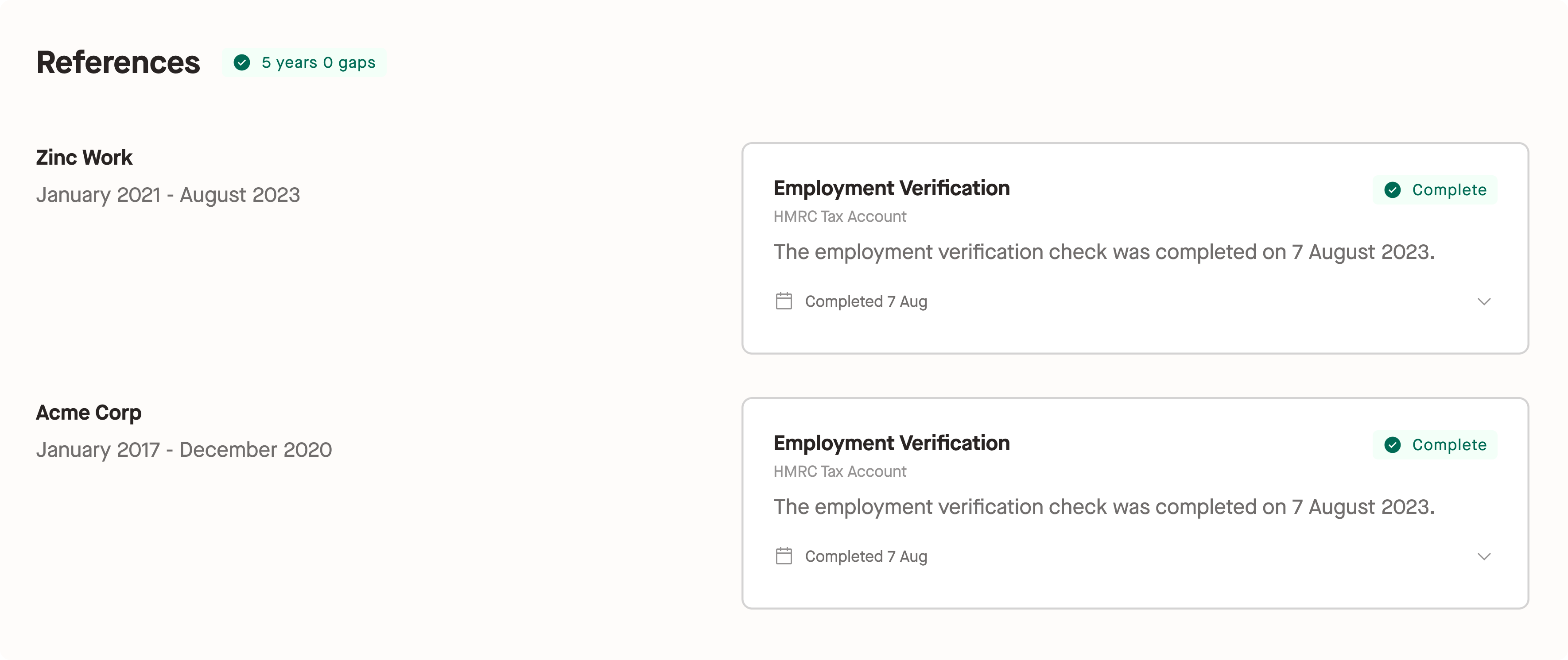 Get Employment Verification references from HMRC in seconds | Zinc