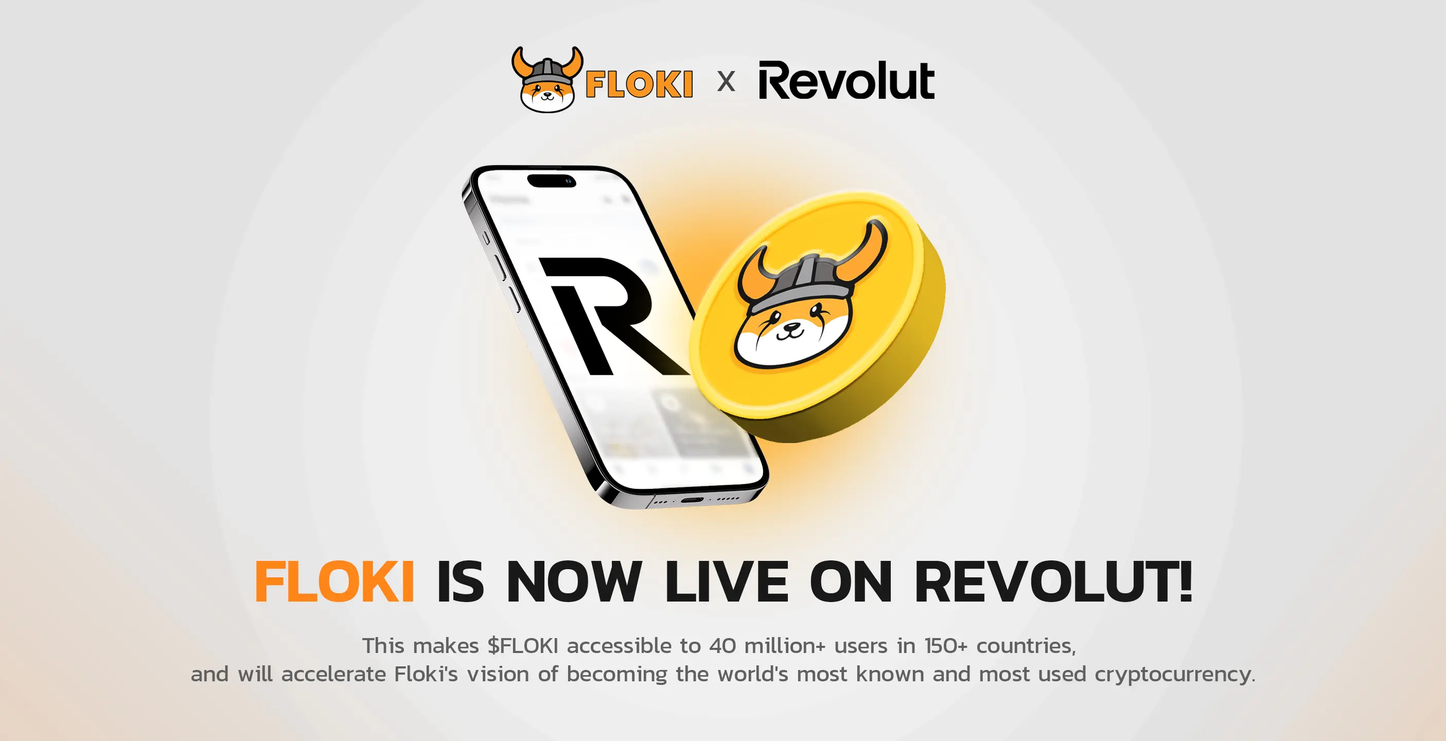 Floki just got listed on Revolut