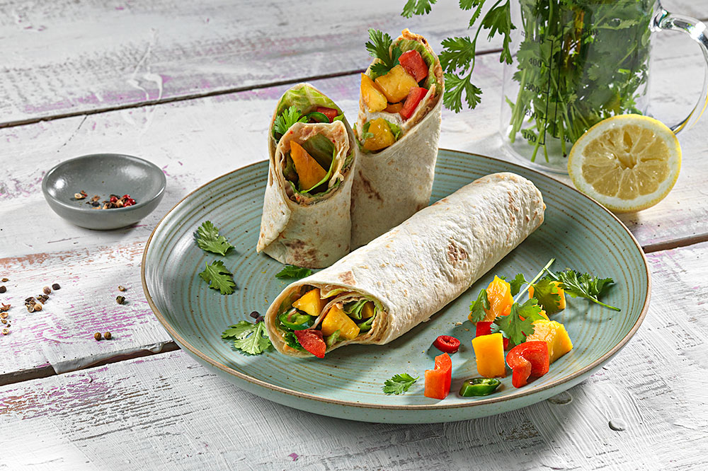 le Parfait® Wraps au poulet avec de la mangue