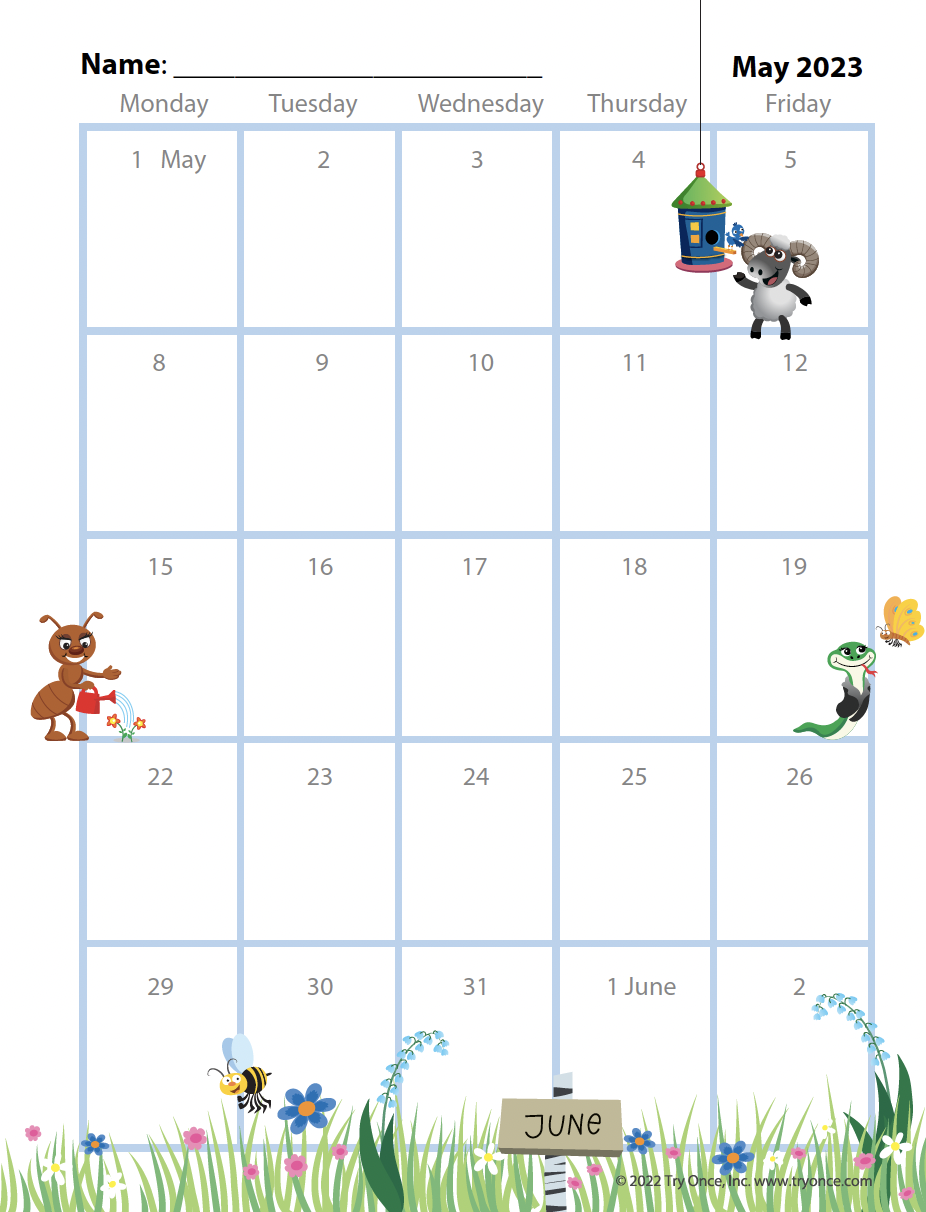We're excited to share that our printable monthly school-week calendars  have a new home