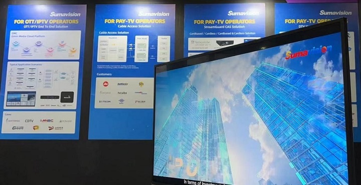 Sumavision Showcased 5G + UHD Solution at CABSAT 2022