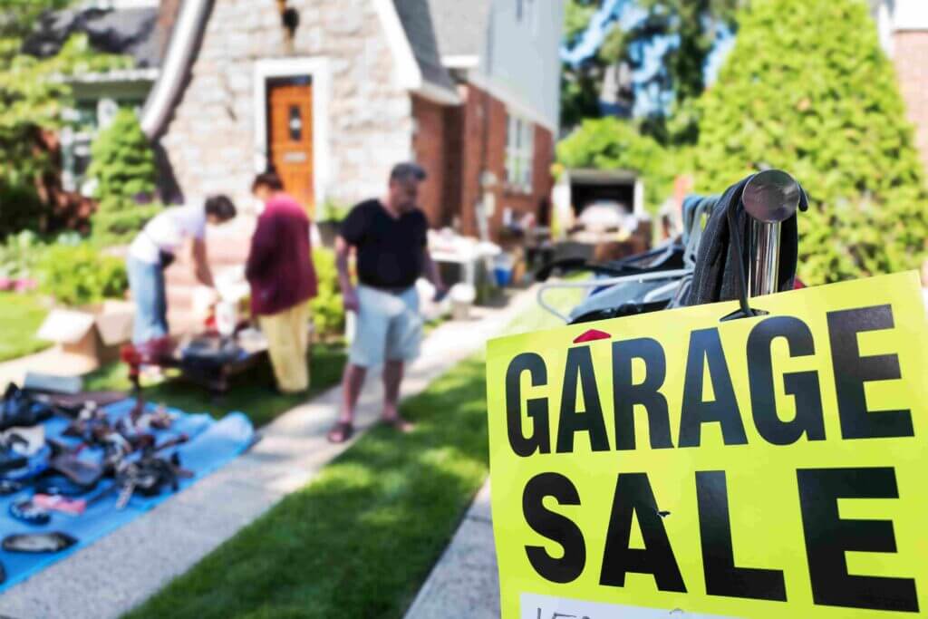 15 Useful Tips For Organising A Garage Sale Storage Plus