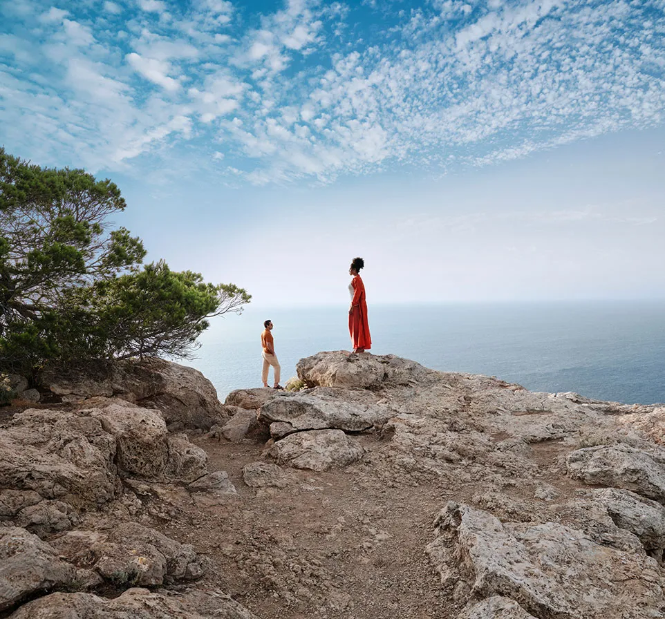 People in nature