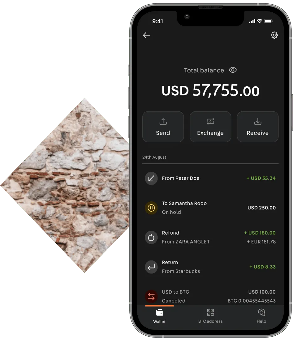 App screen