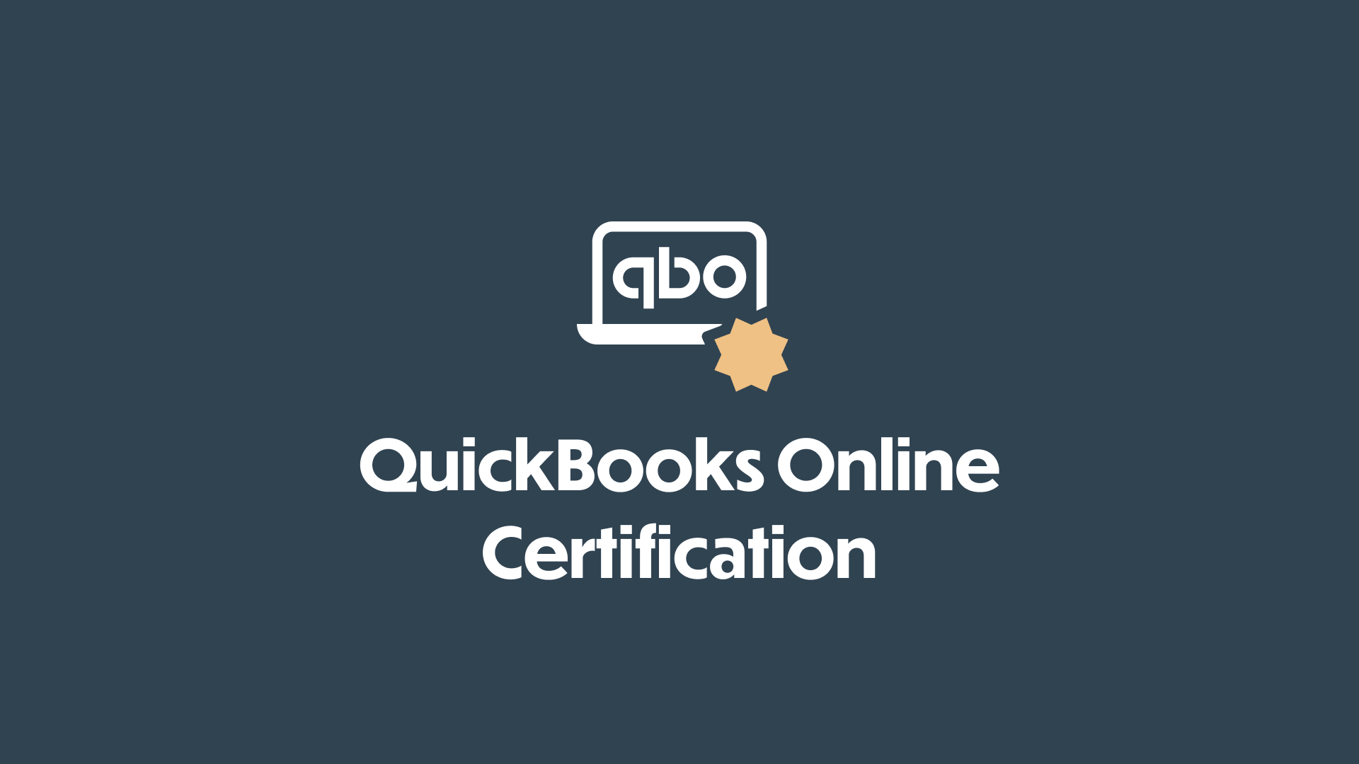 QuickBooks Online Certification Accounting Analytics LLC.