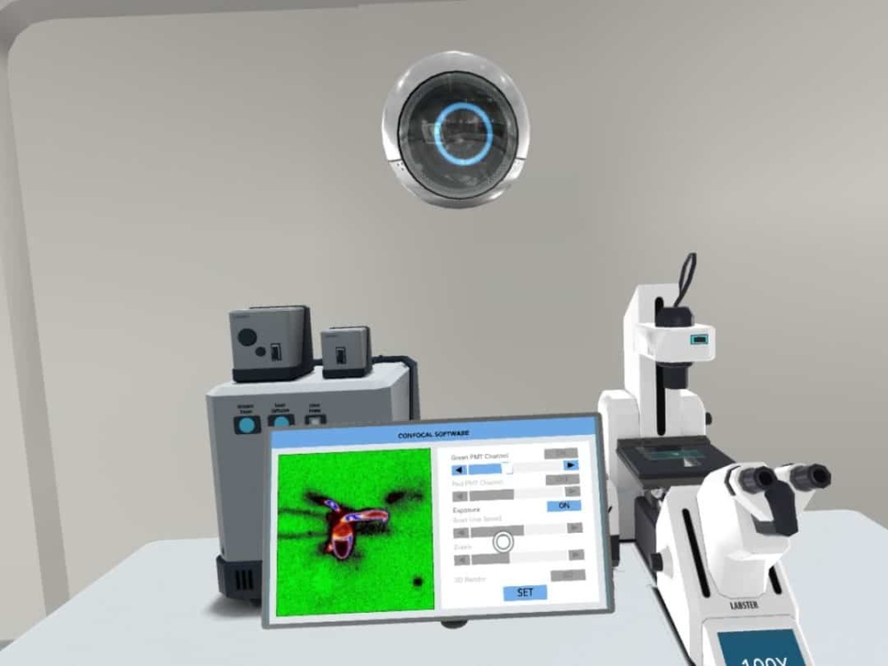 Explore Confocal Microscopy Virtual Lab Simulation 3