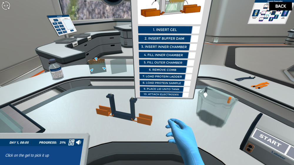 sds page virtual lab
