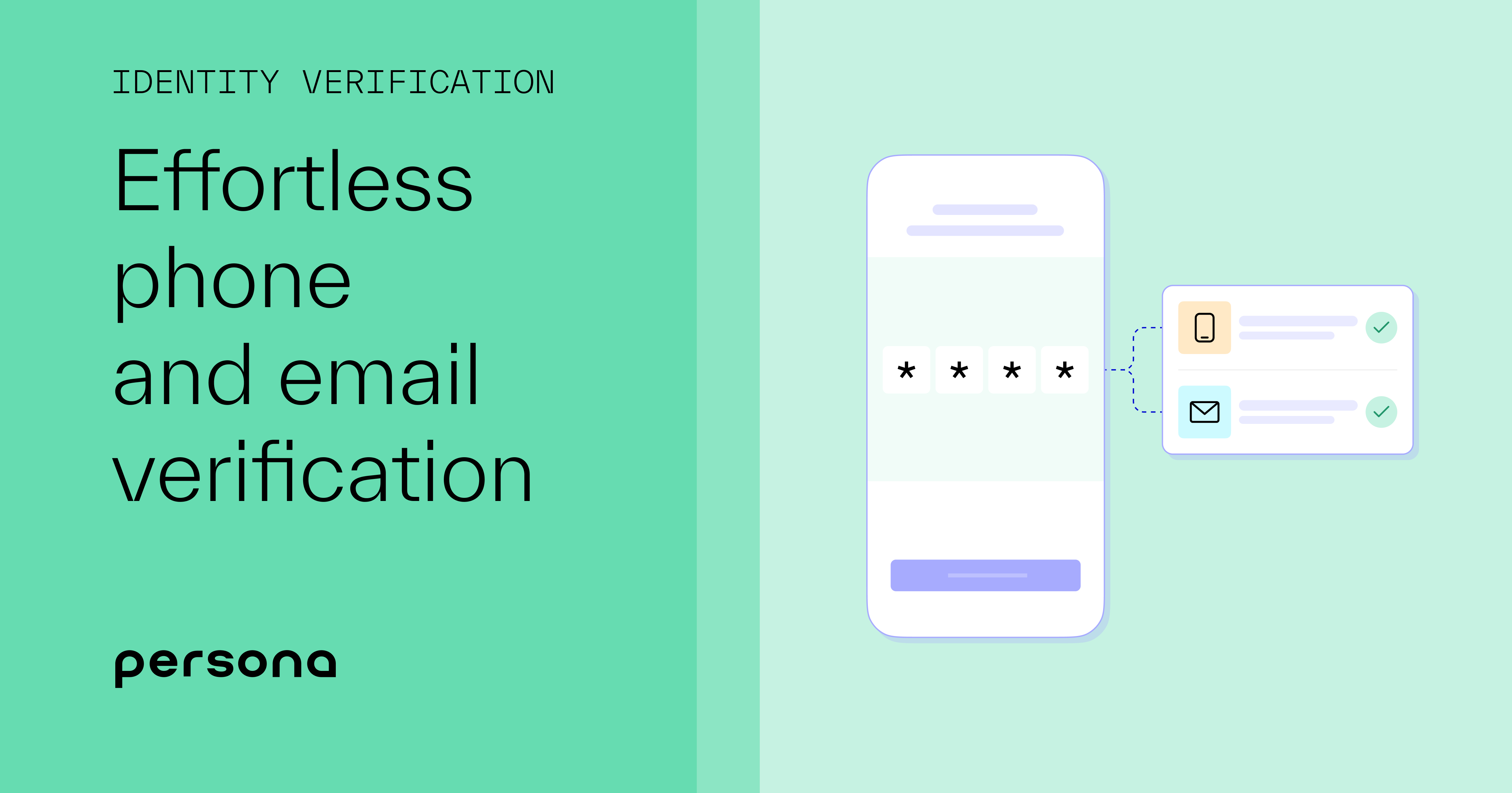 Effortless Phone and Email Verification Service Persona