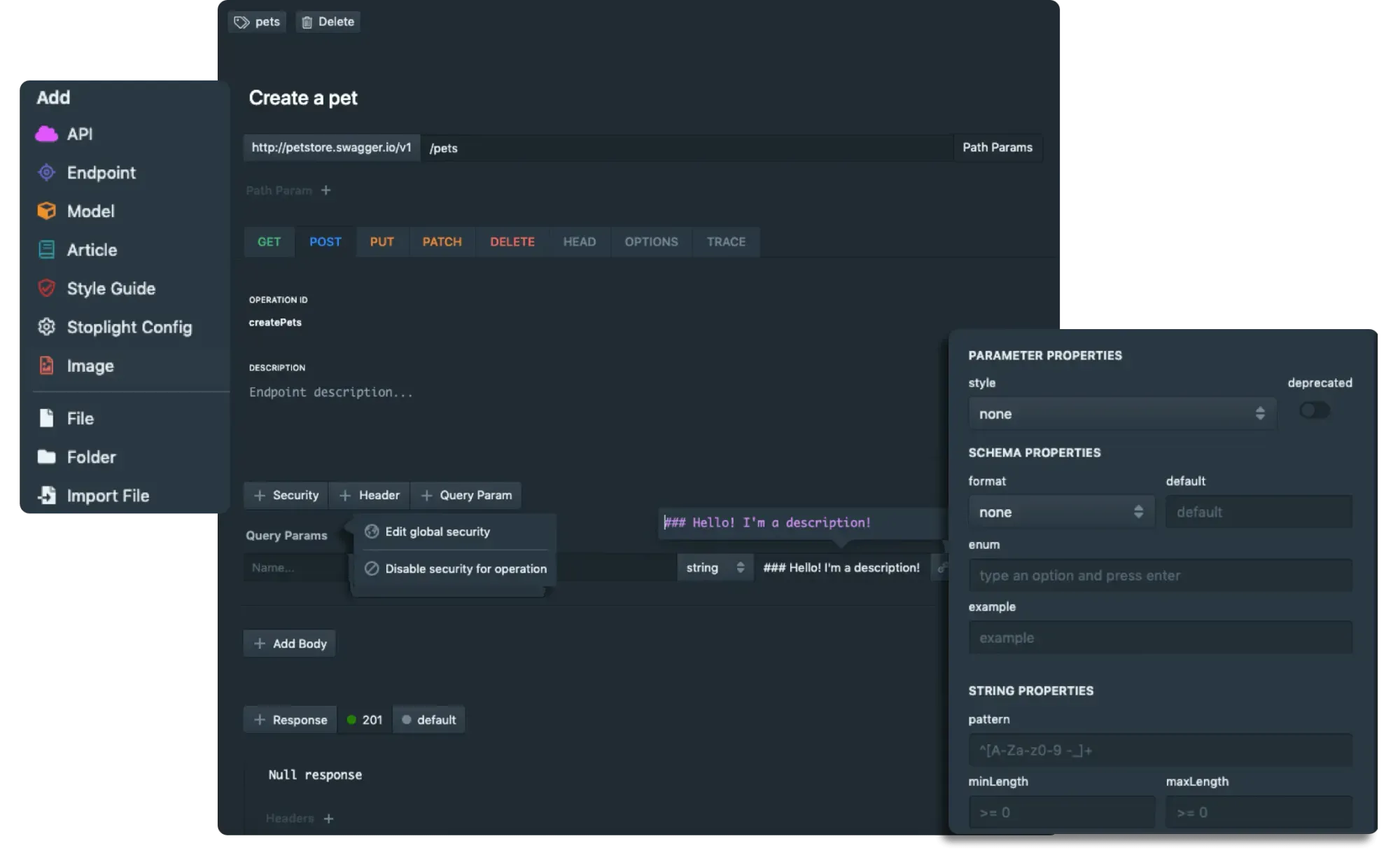 Openapi string. Api редактор. openapi design. спецификация openapi. swagger hub.