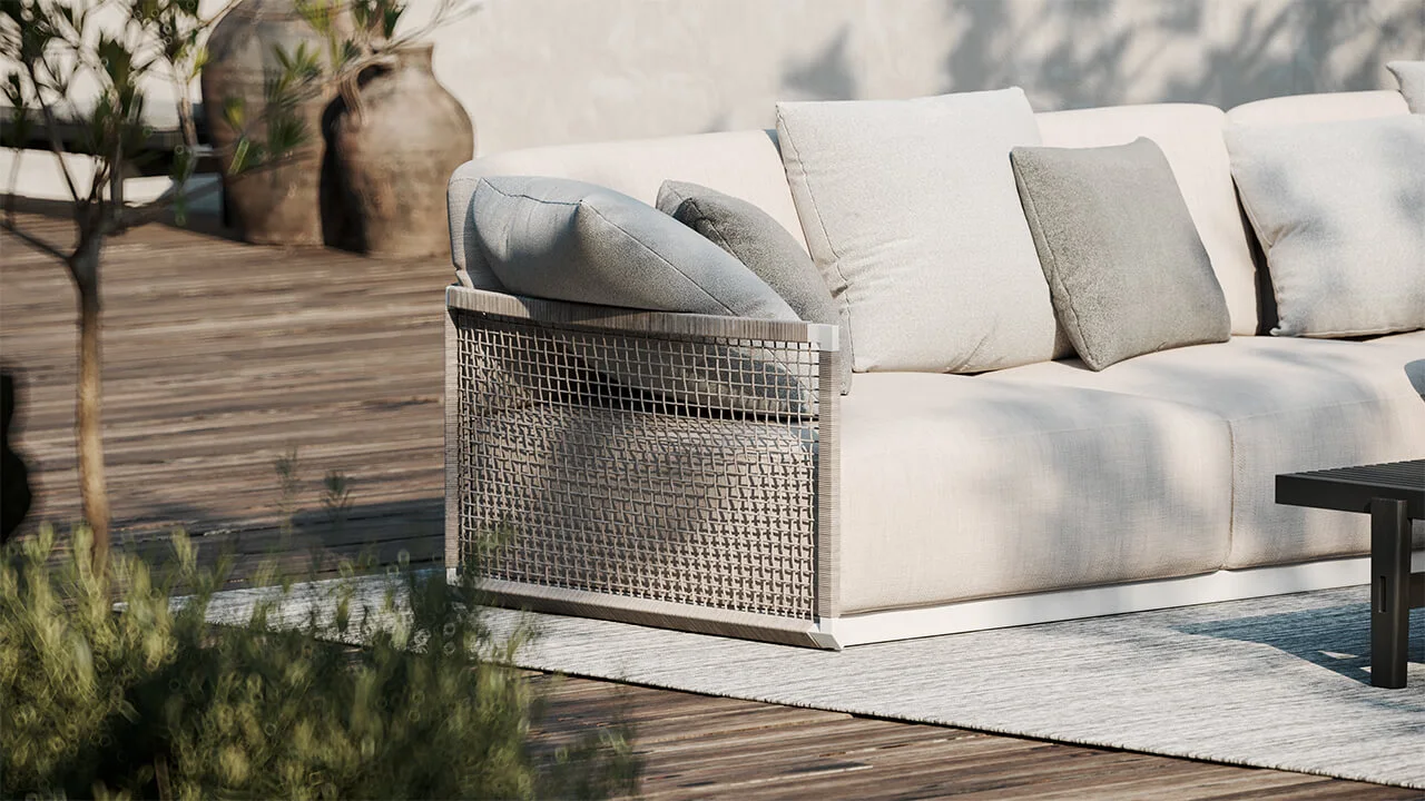 Picture of Photorealistic 3D upholstered furniture visualization