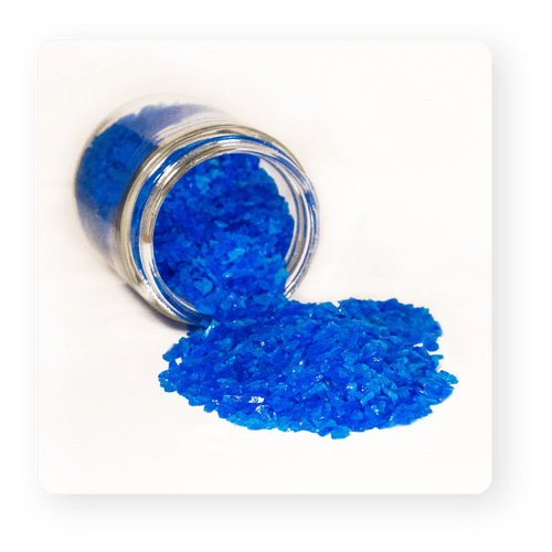 Copper Sulfate Pentahydrate Sapphire Crystals