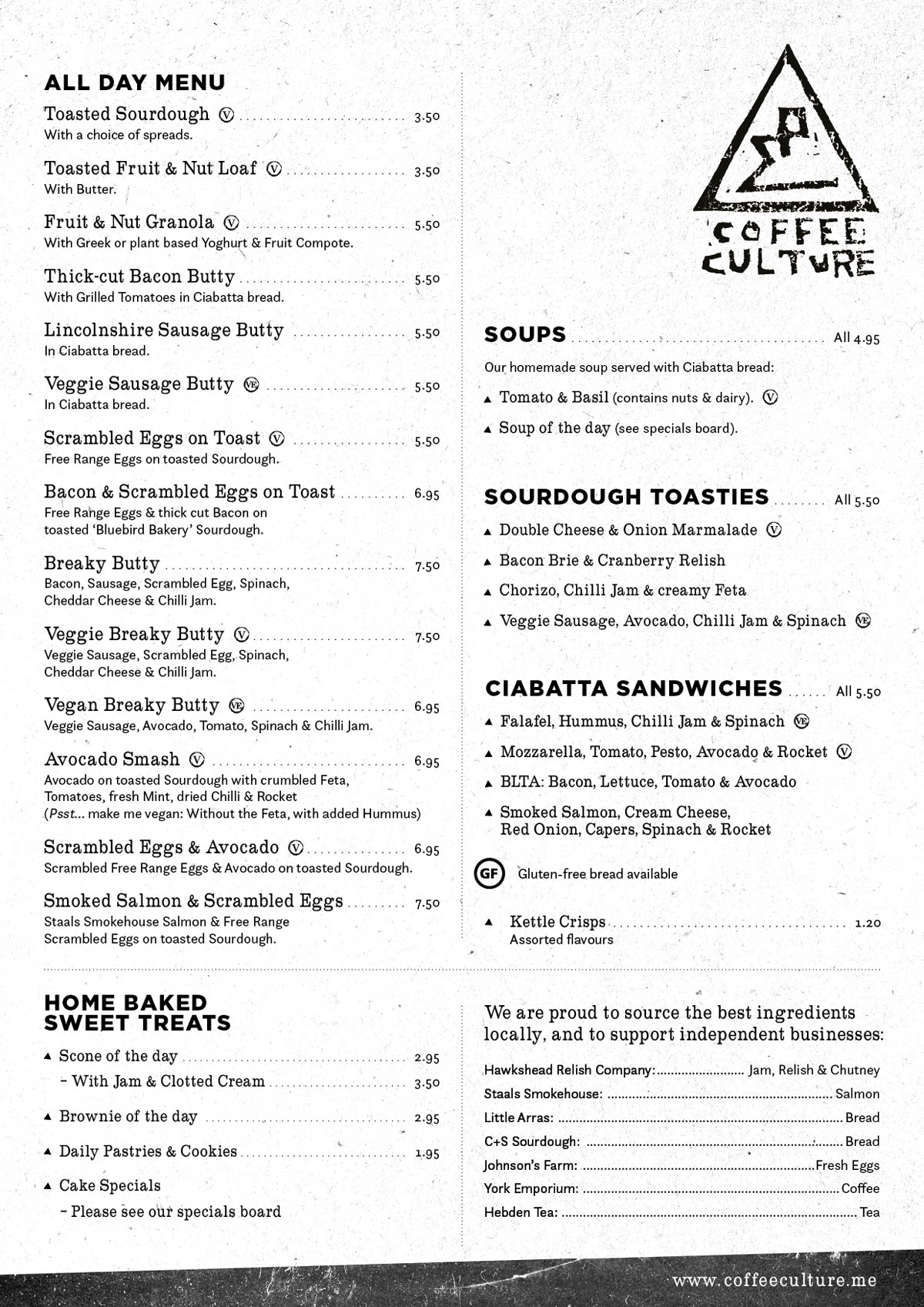 Coffee Culture Neighbourhood cafe in the heart of York