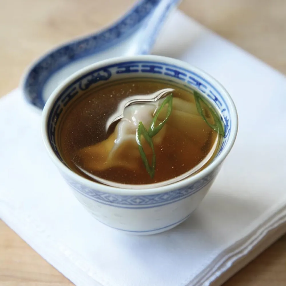Shiitake Dumpling Soup