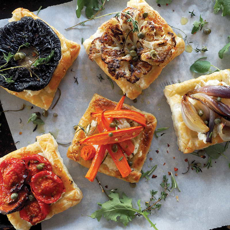 Roasted Vegetable Tarts