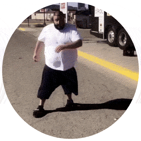 Guy dancing