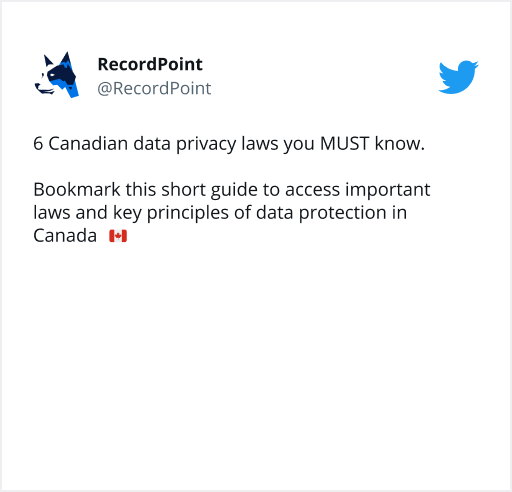 Navigating the complex landscape of data protection laws in Canada ...