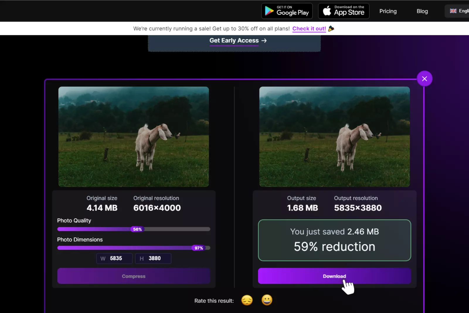 Compress an Image Without Losing Quality