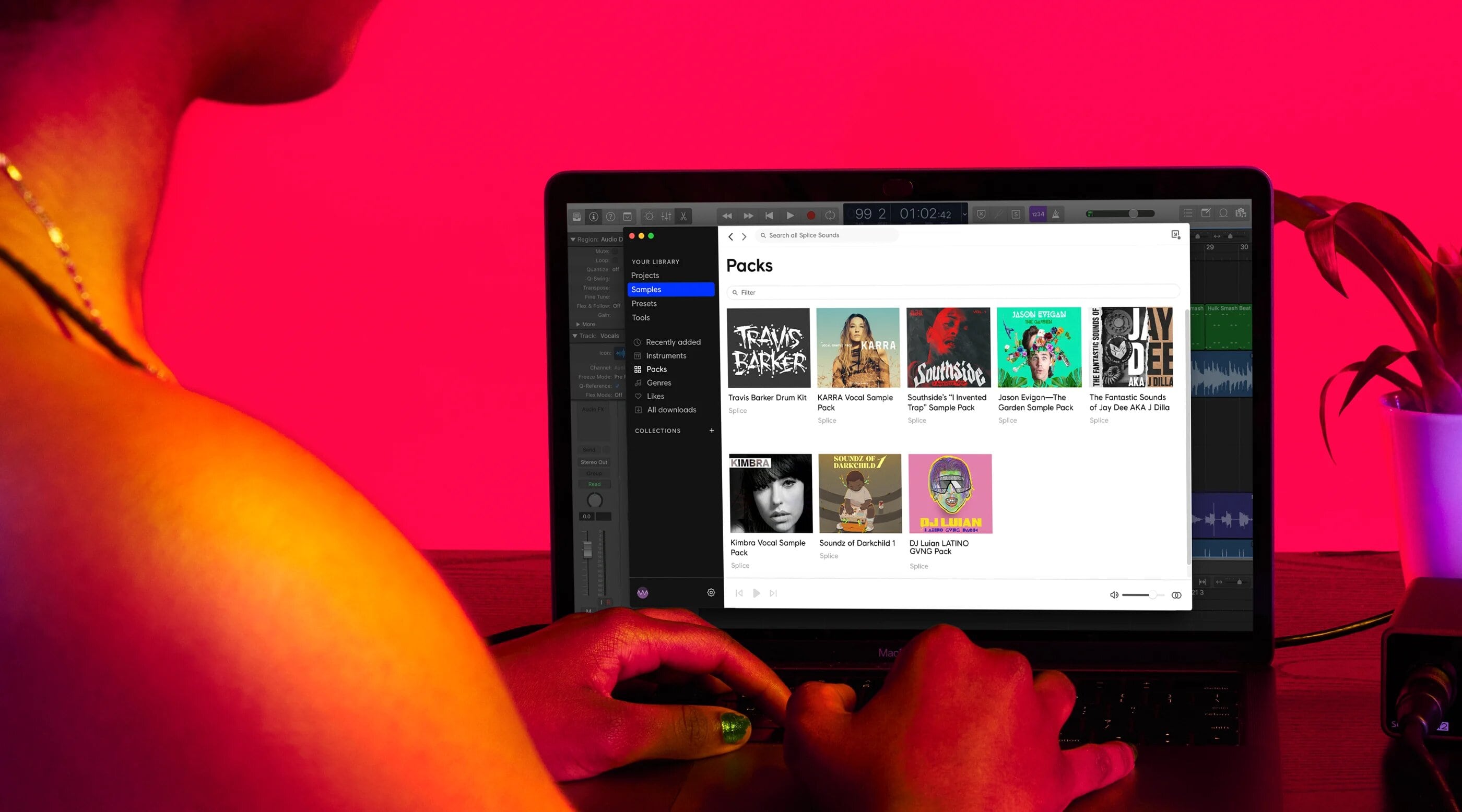 Find your sound" headline and "Access millions