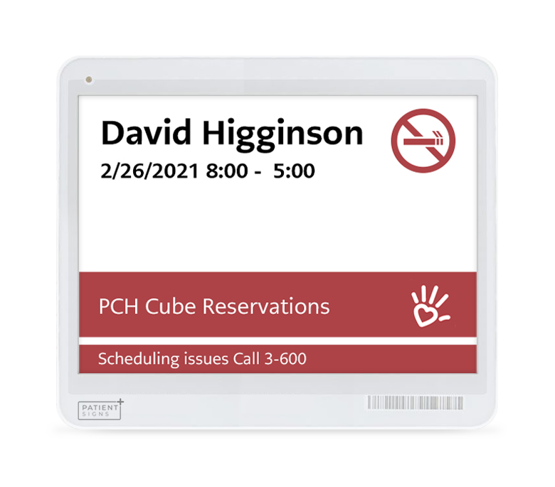 Patient Signs - Integrated Healthcare Signage