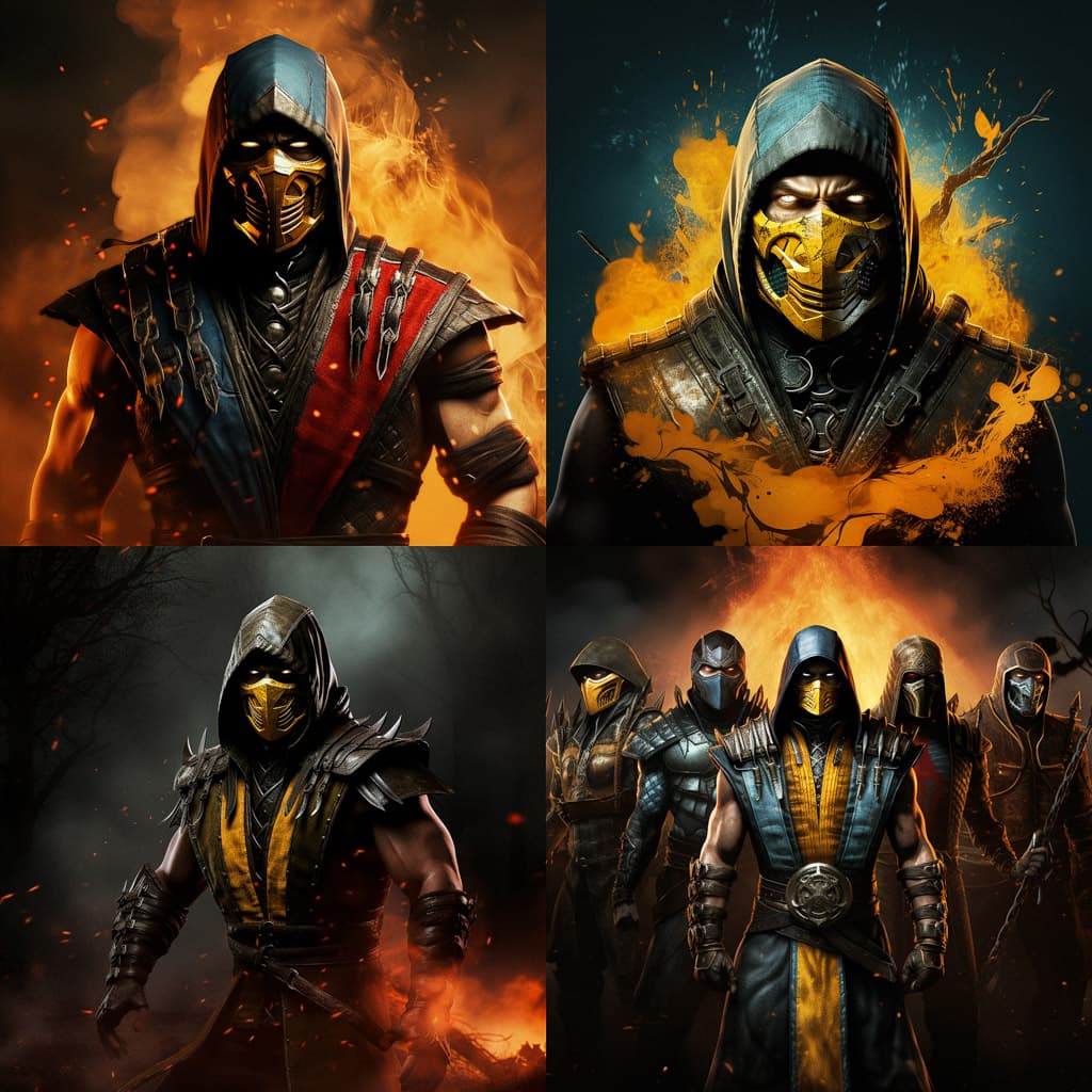 Mortal Kombat AI Art Styles Inspiring Creativity and Versatility