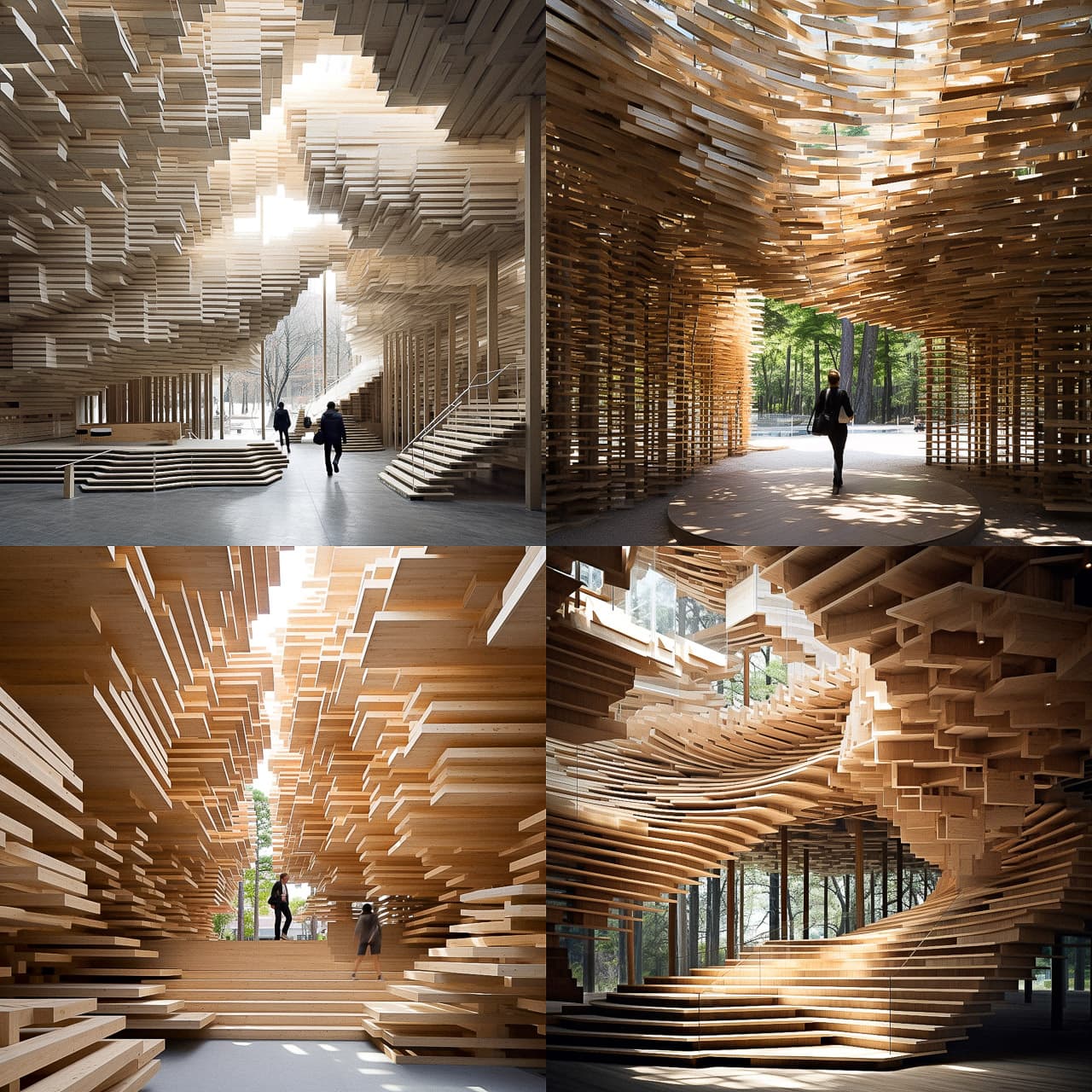 Kengo Kuma AI Art Style Exploring Organic Forms Kengo Kuma Stable Kengo Kuma AI Art Style Exploring Organic Forms Kengo Kuma Stable